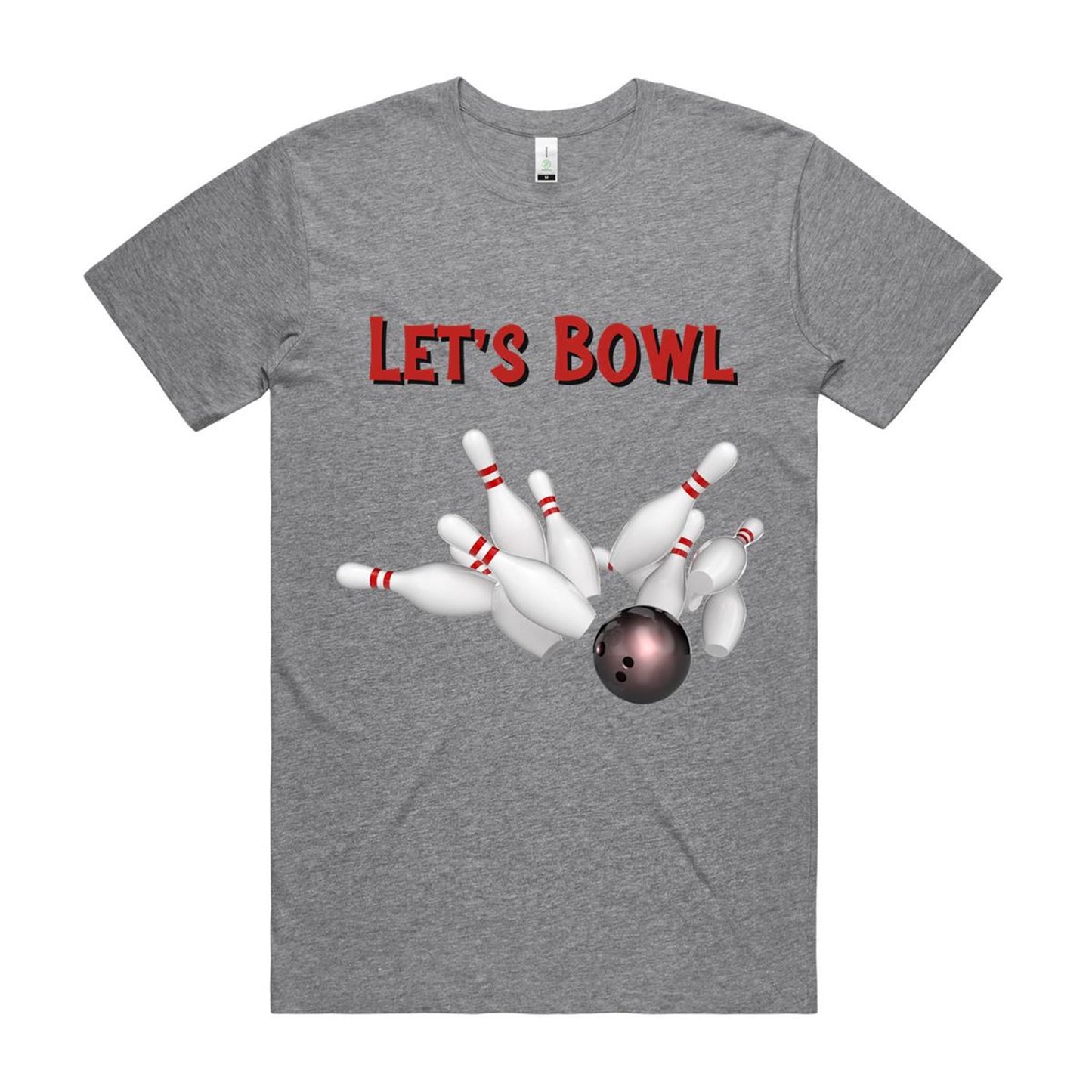Let's Bowl - Men's Organic Tee