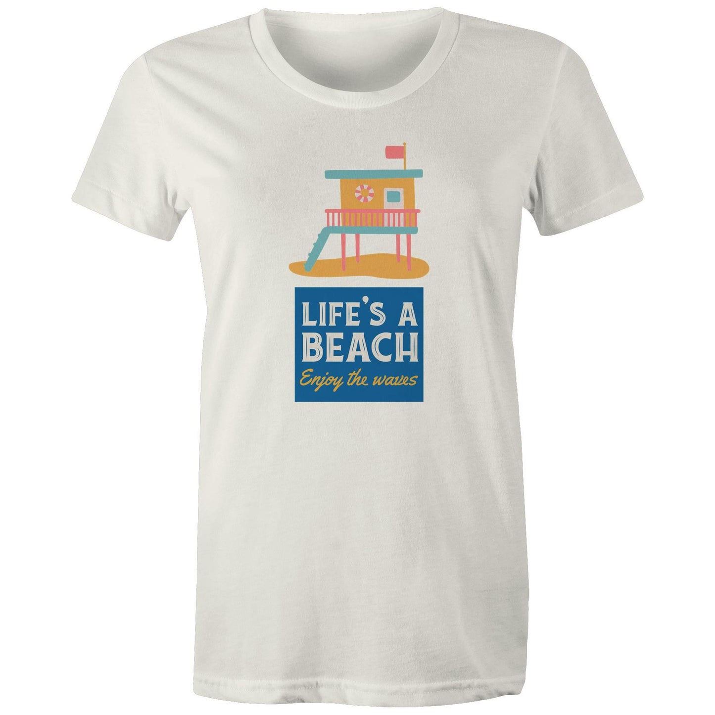 Life's a Beach - Women's Organic Tee
