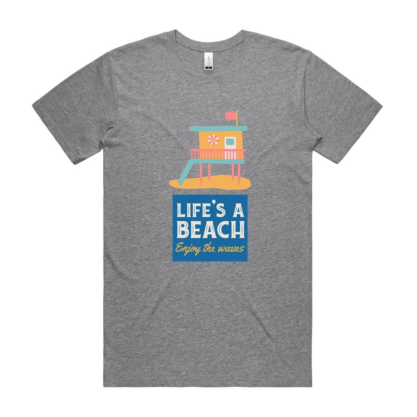 Life's a Beach - Men's Organic Tee