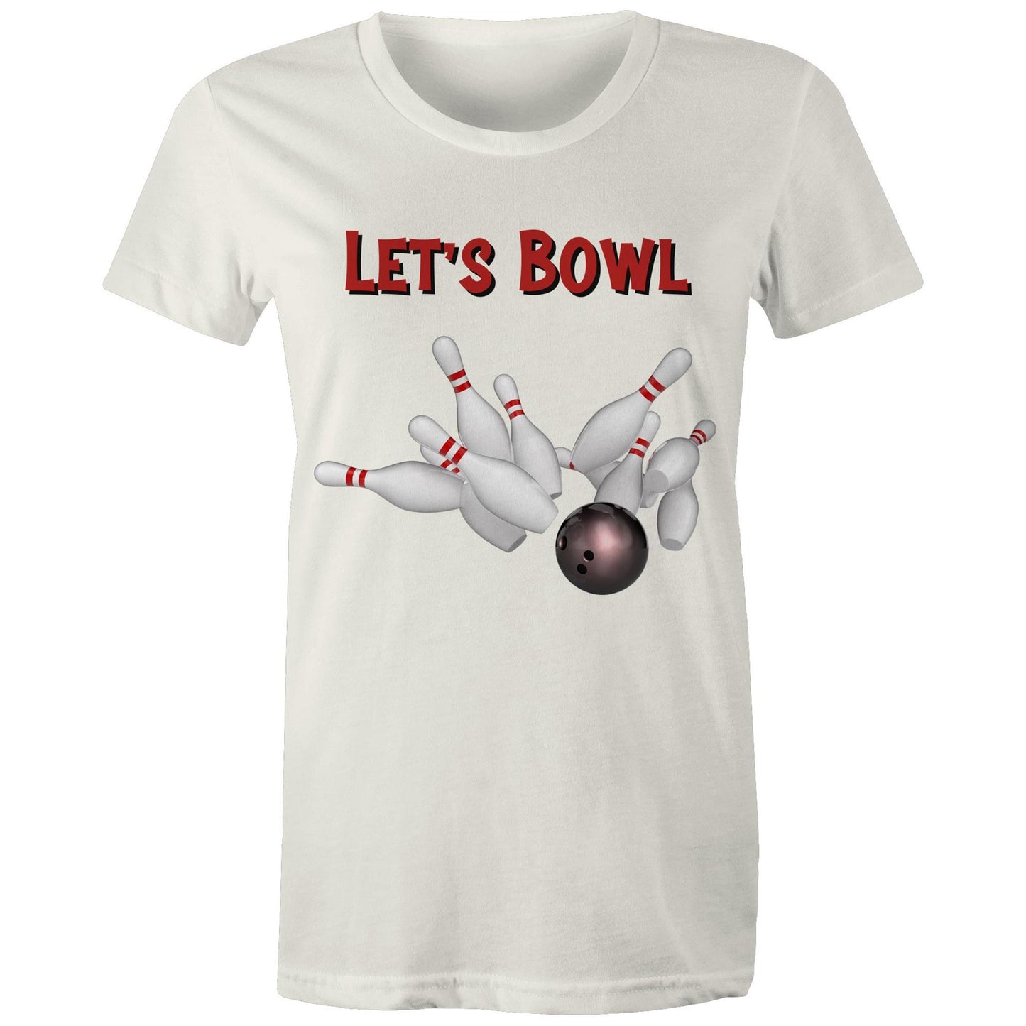 Let's Bowl - Women's Organic Tee