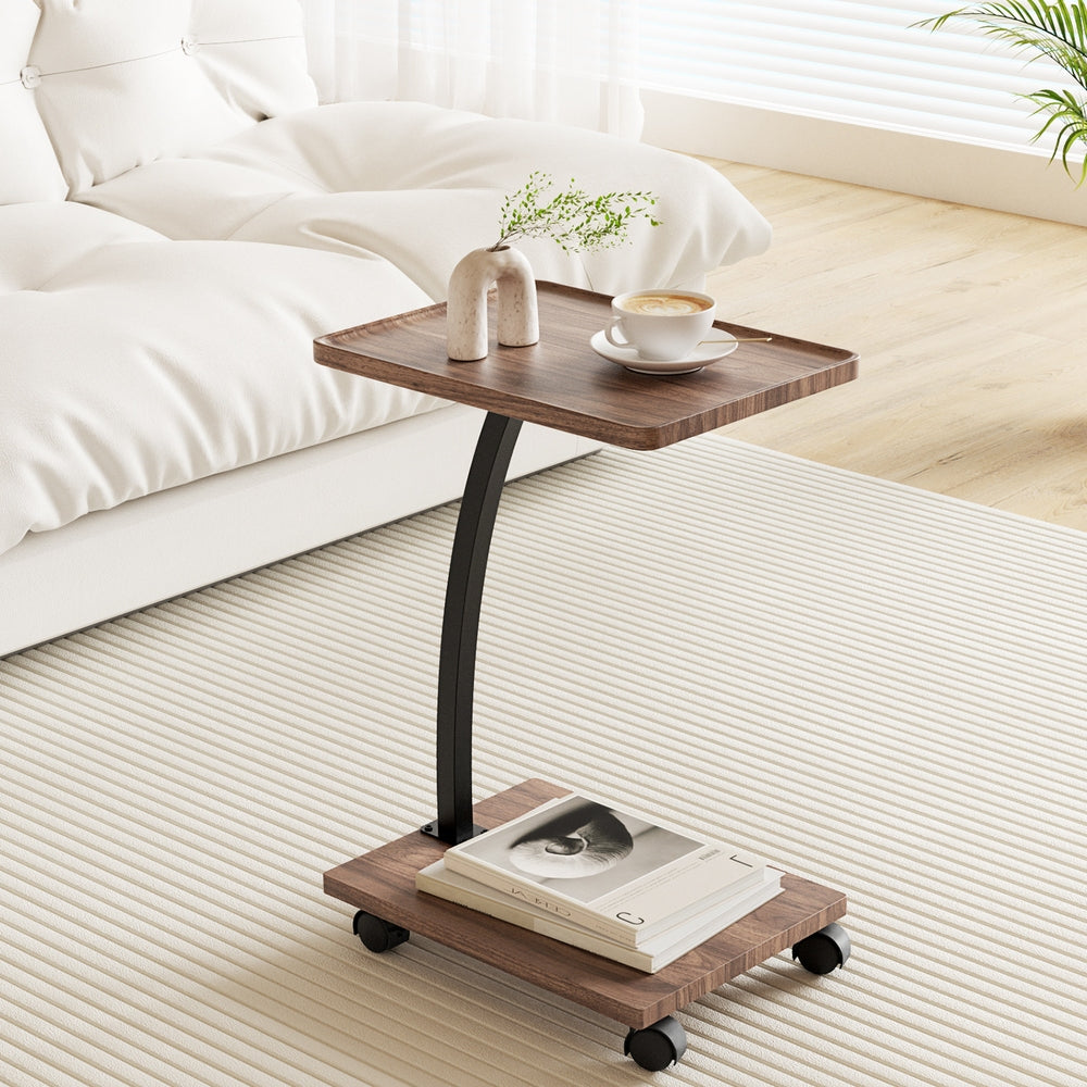 Artiss C Shaped Portable Table