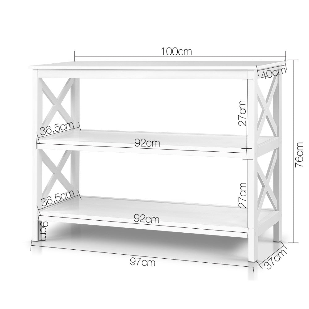 Artiss Polly Console Table - White
