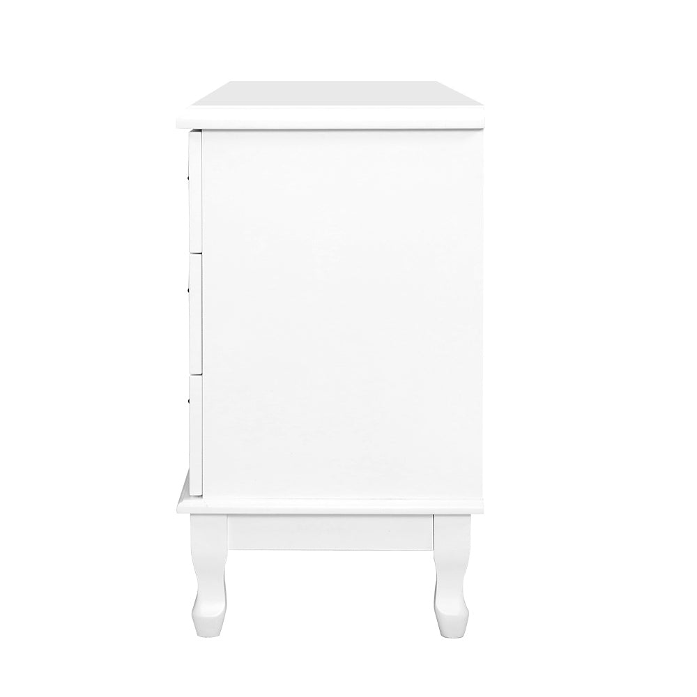 Artiss Chest of 6 Drawers - Kubi White