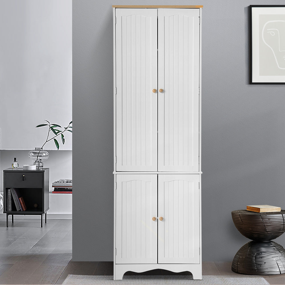 Artiss Berne Buffet Sideboard with 4 Doors - White