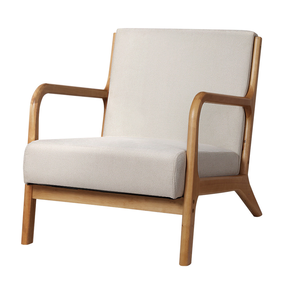 Artiss Olive Armchair - Beige