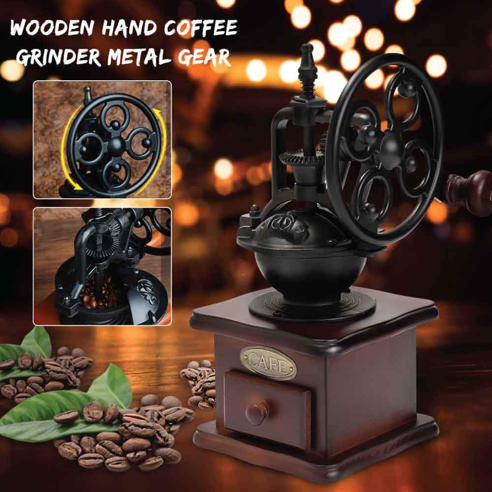 Vintage Manual Coffee Bean Grinder