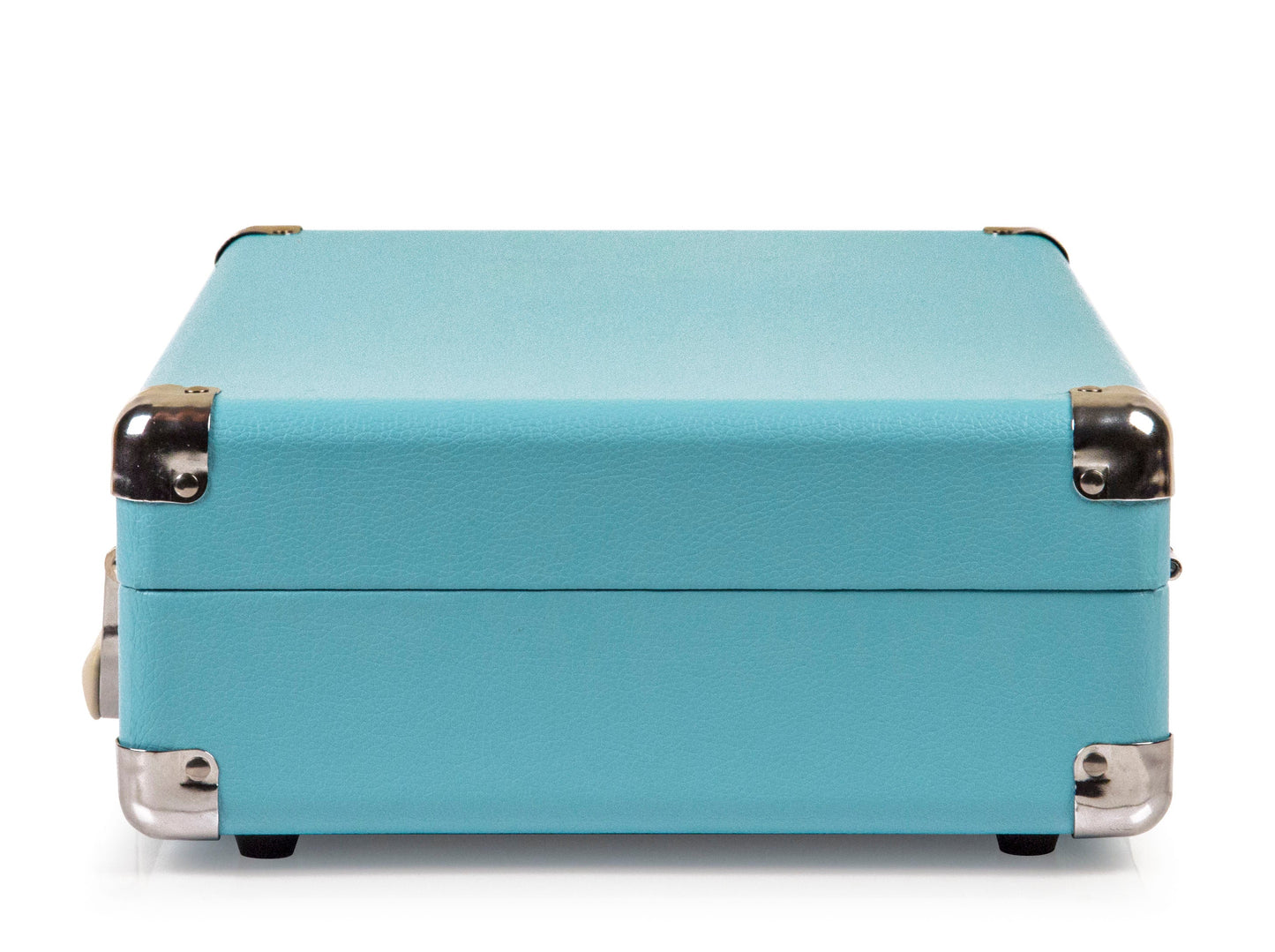 Crosley Cruiser Bluetooth Portable Turntable - Turquoise + Entertainment Stand Bundle