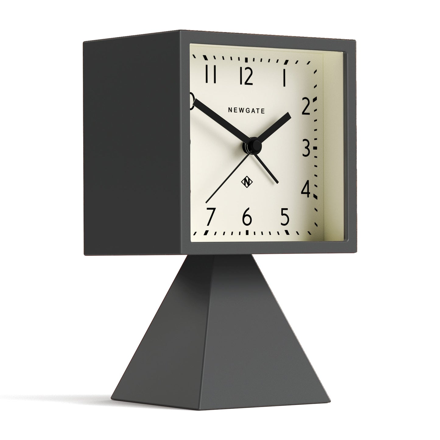 Newgate Brian Alarm Clock - Blizzard Grey