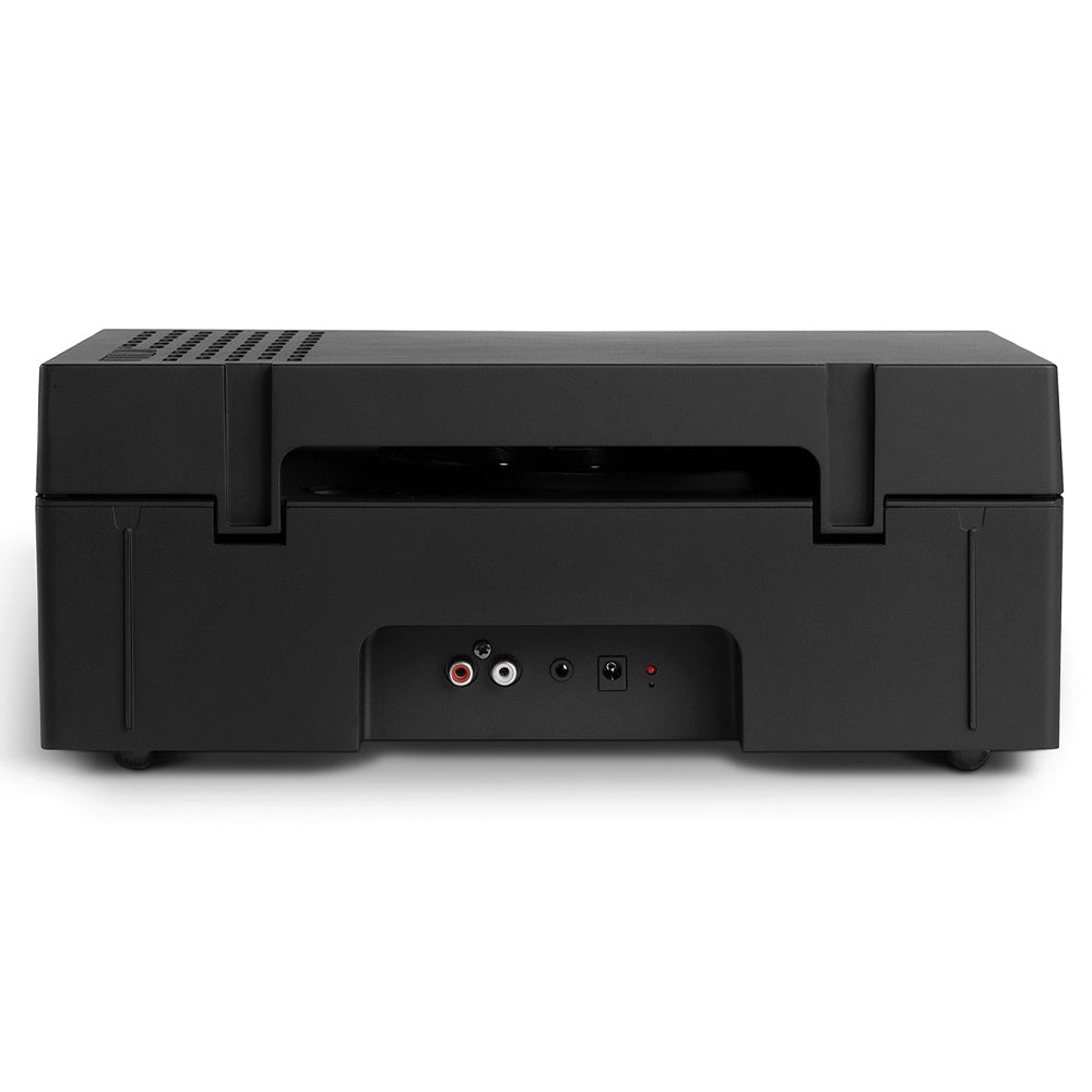 Victrola Revolution Go Turntable - Black + Record Album Display Stand