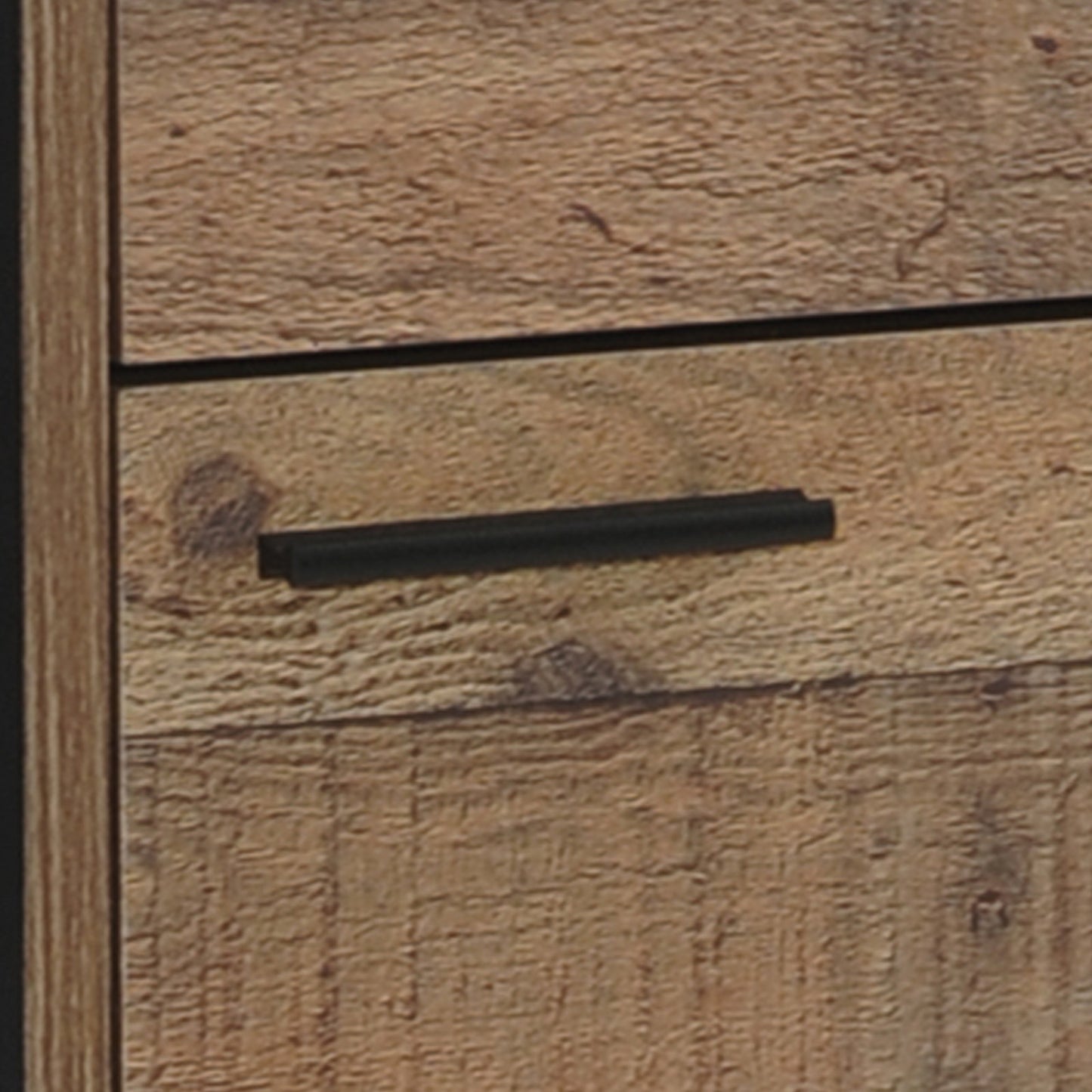 Bedside Table with 2 drawers in Oak Colour