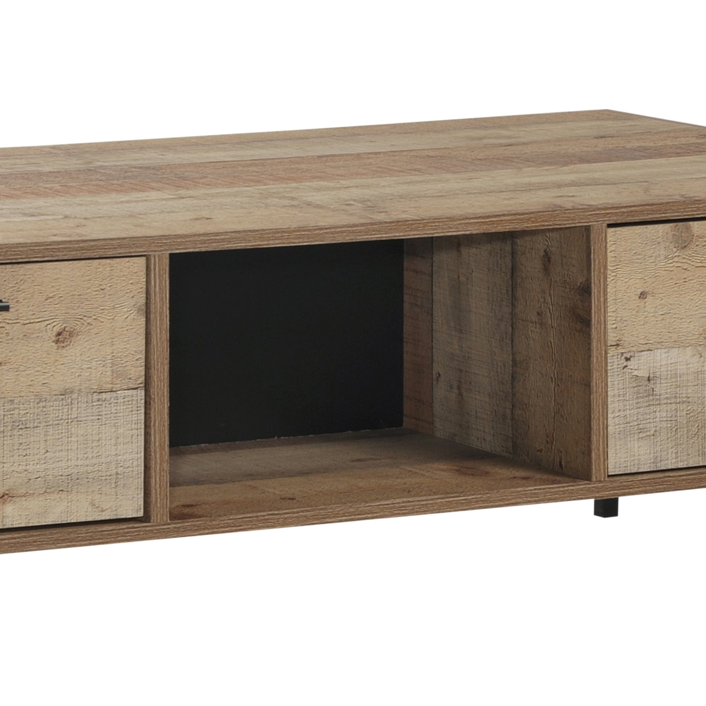 Coffee Table with 2 Drawers - Oak Colour