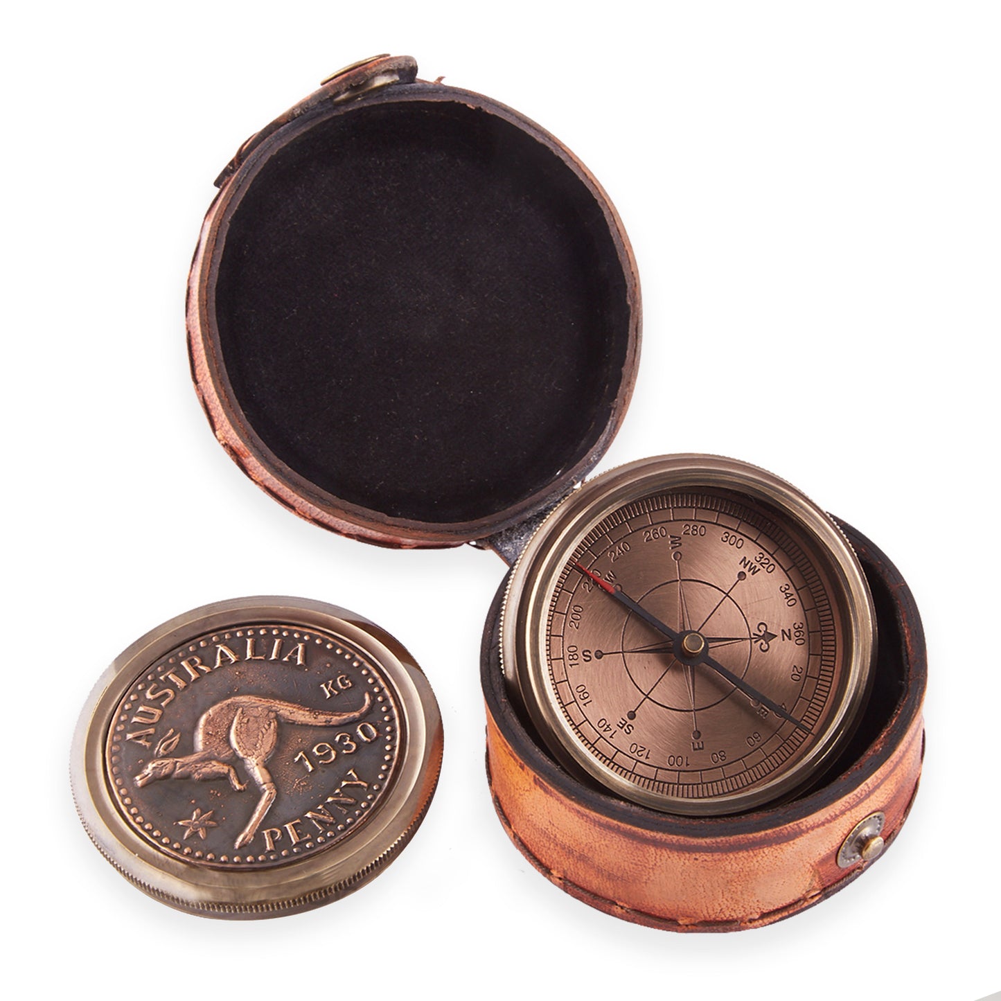Australian 1930 Penny Compass