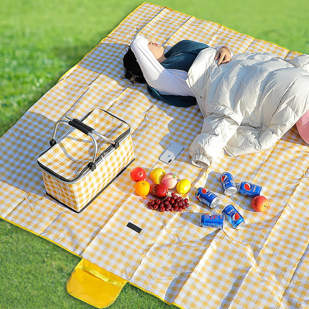 Insulated Picnic Basket - Green