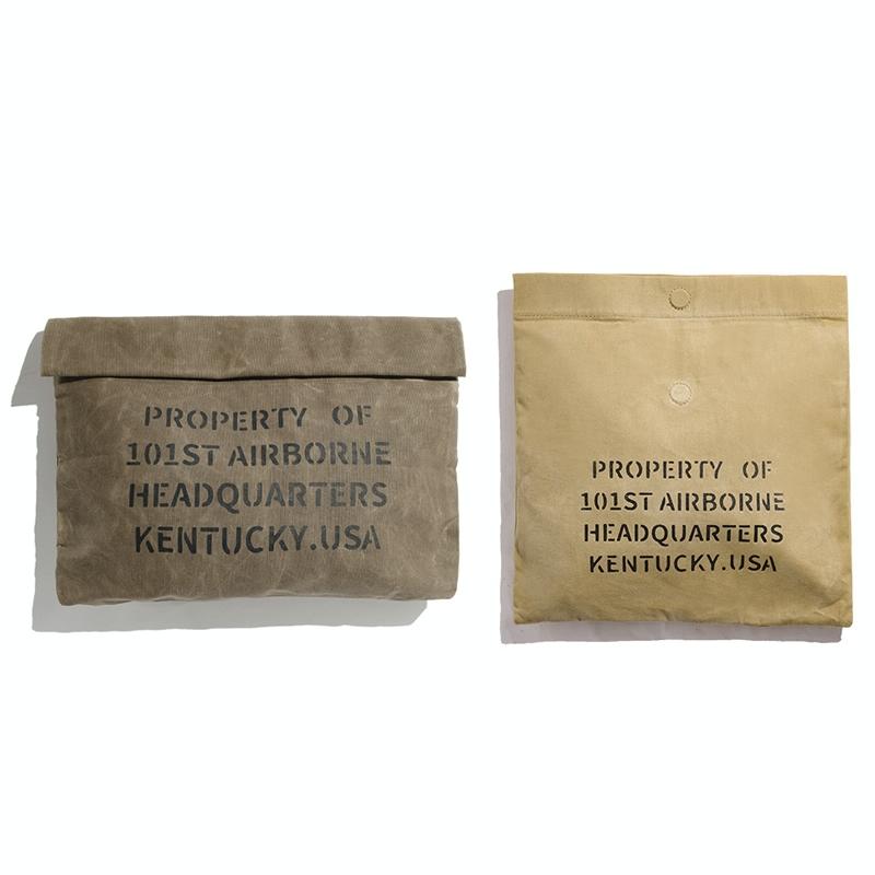 Vintage Canvas Handbag for Documents and Files - Coffee