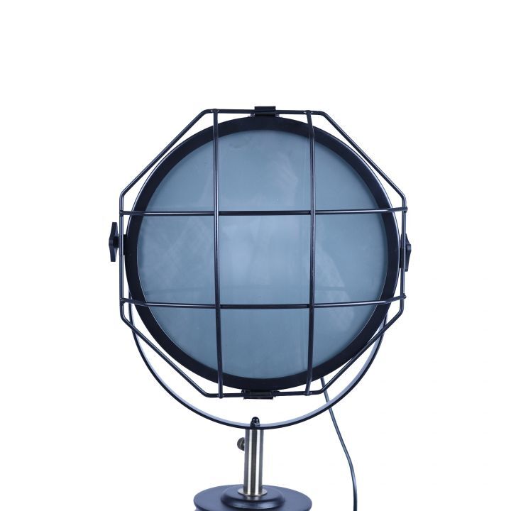 Nautical Tripod Floor Lamp - Black