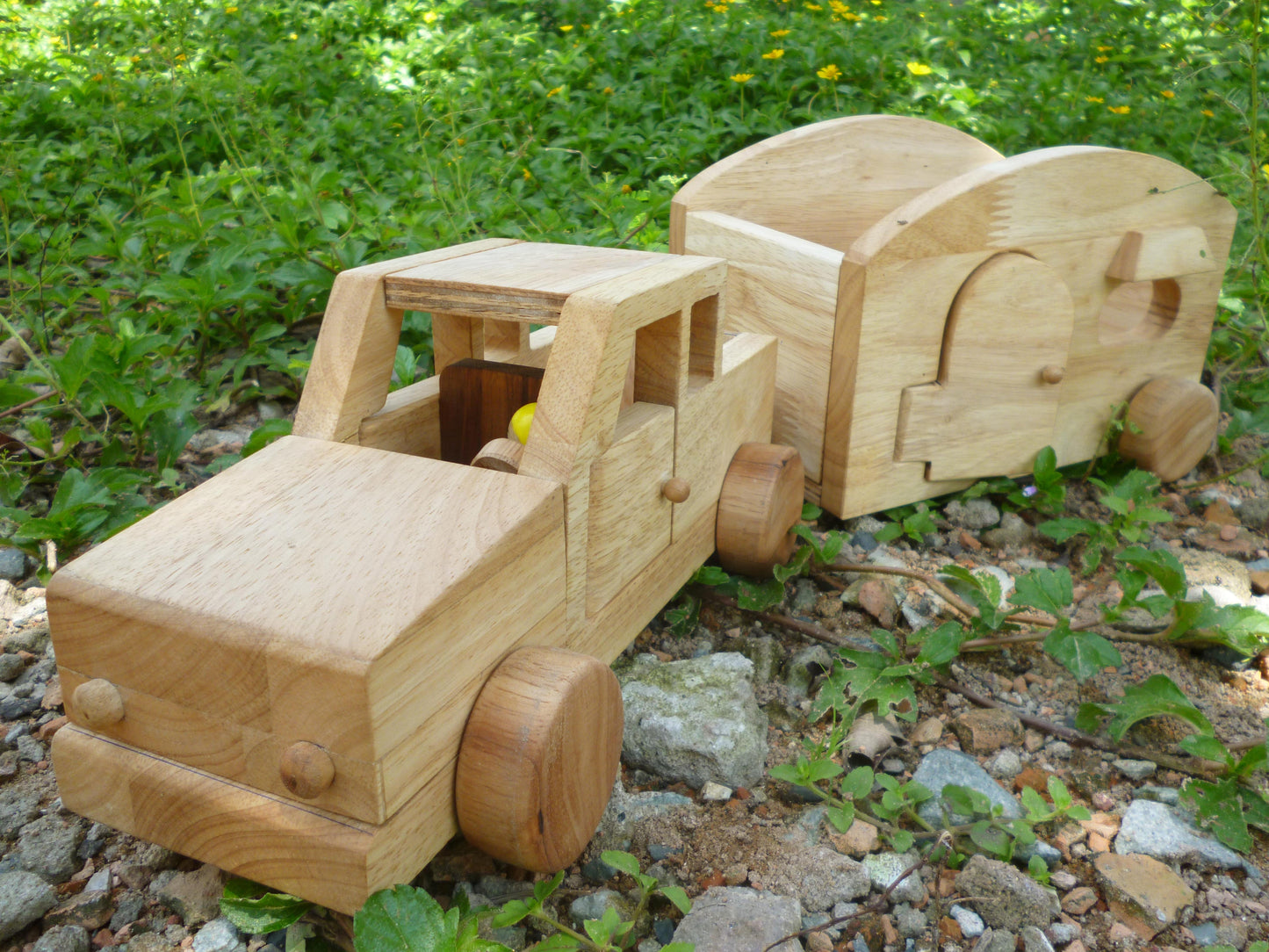 Wooden Camper Van
