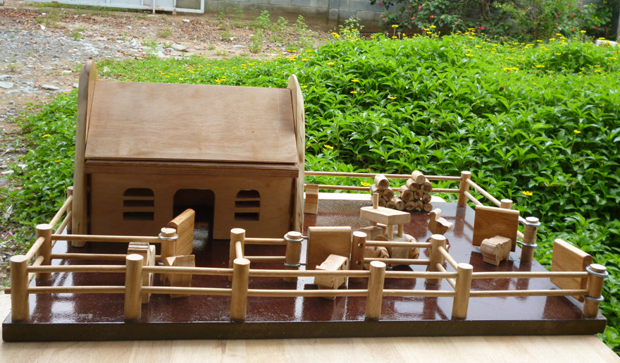 Wooden Farm Barn
