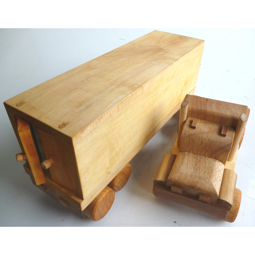 Wooden Cargo Truck