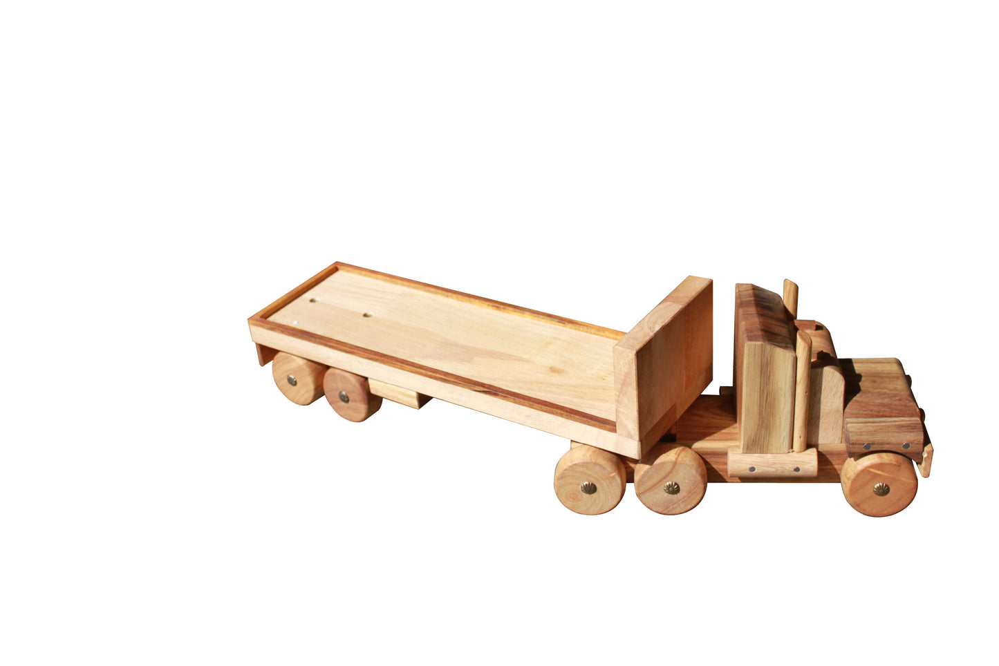 Wooden Flat Back Truck
