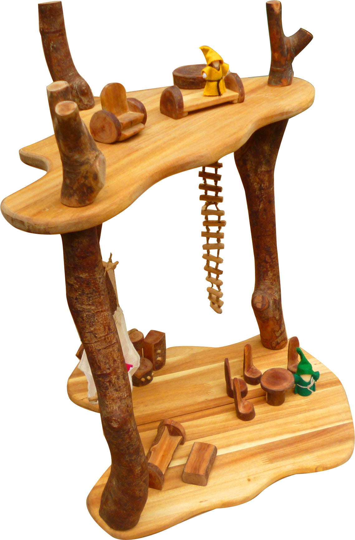 Wooden Jungle Treehouse