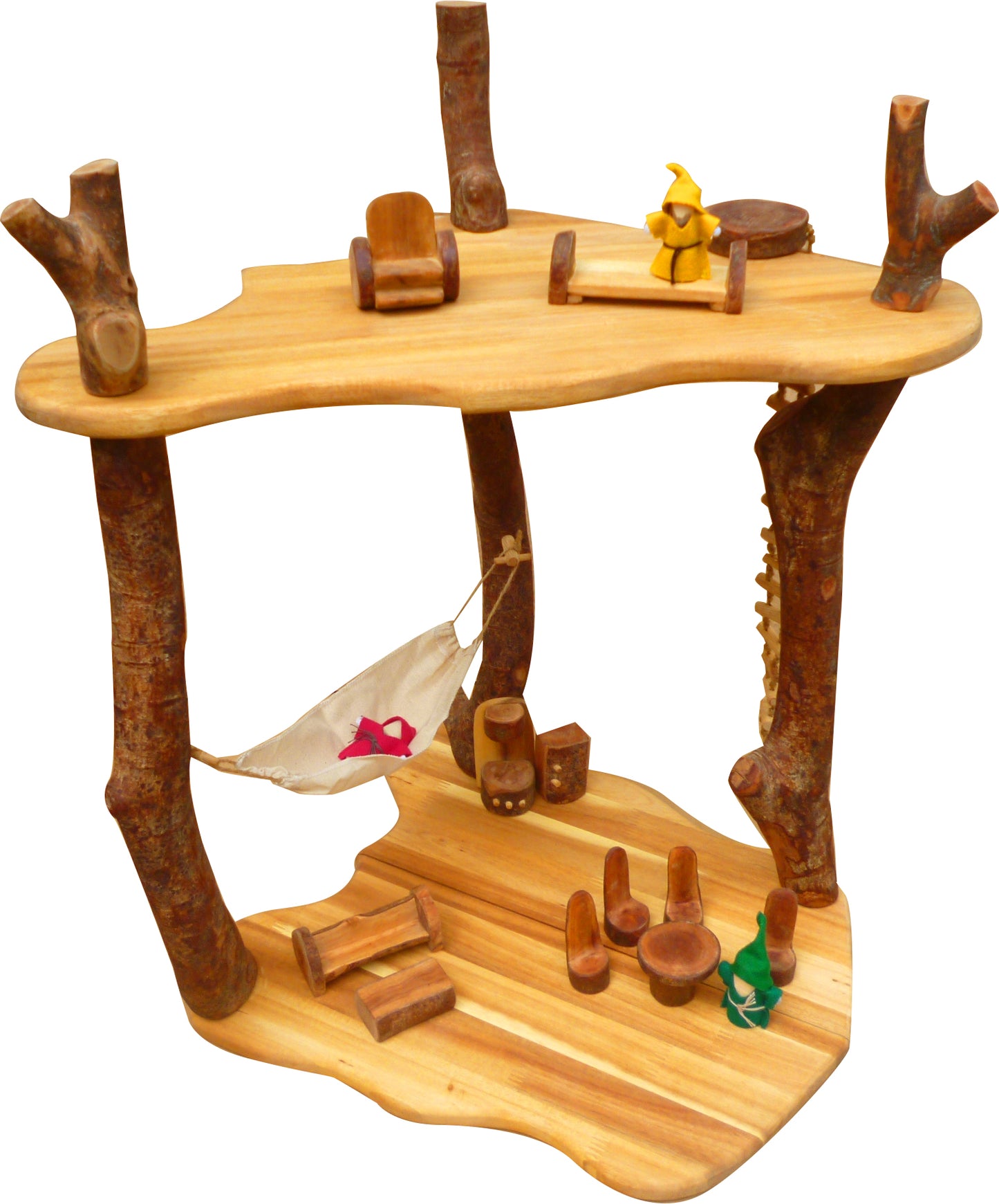 Wooden Jungle Treehouse