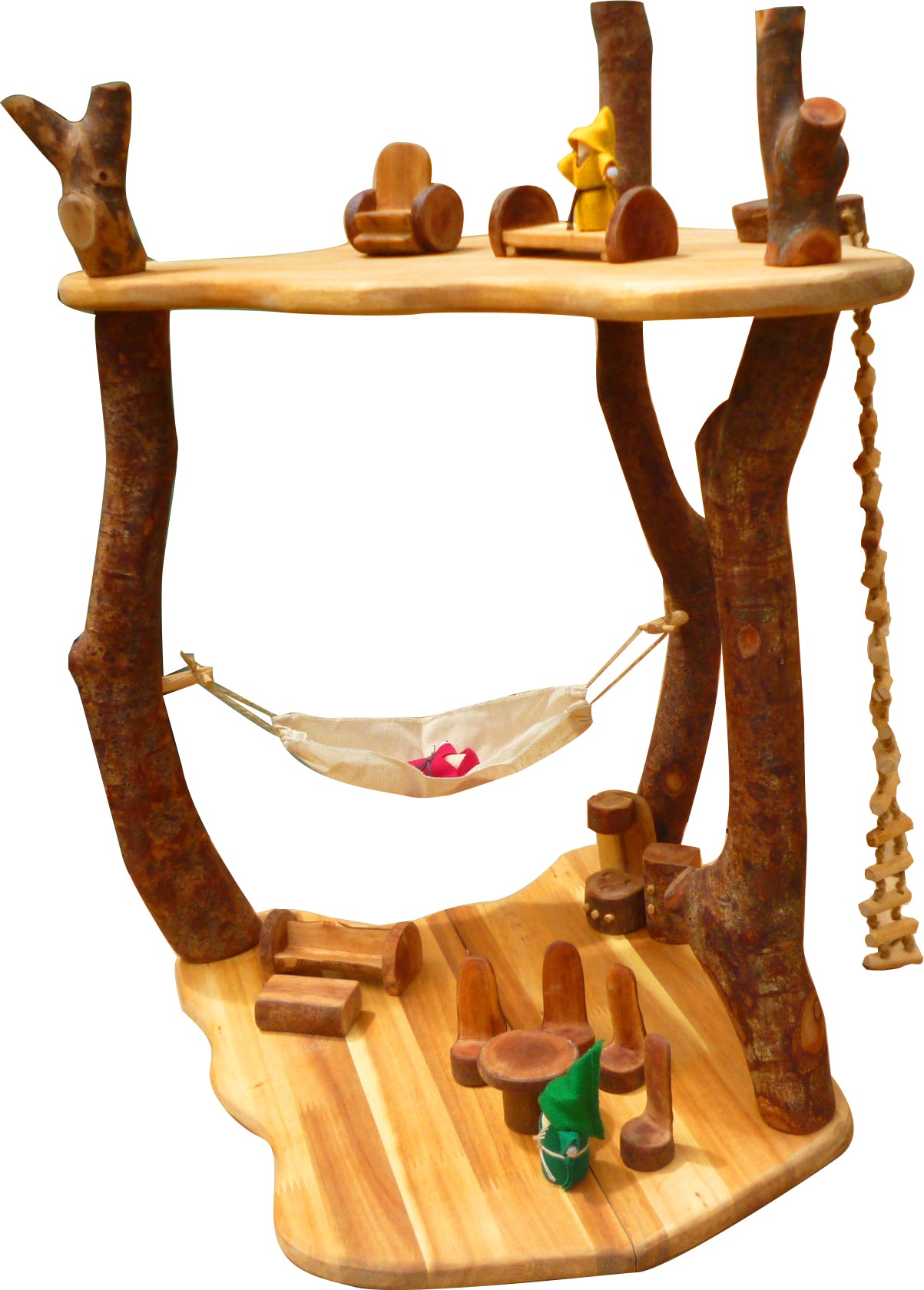 Wooden Jungle Treehouse