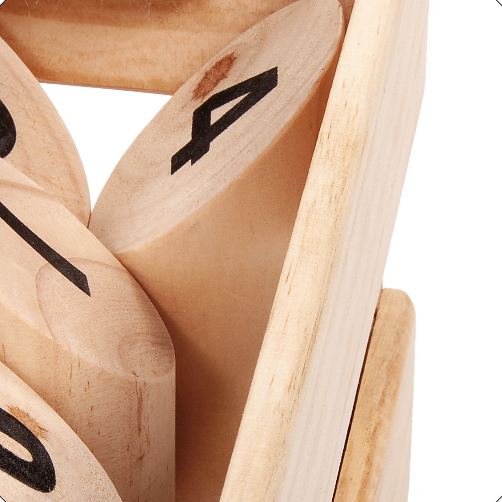 Number Toss Wooden Game Set