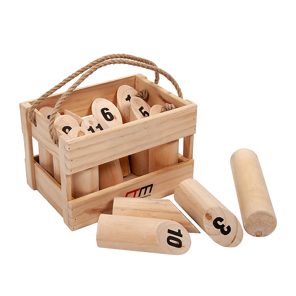 Number Toss Wooden Game Set