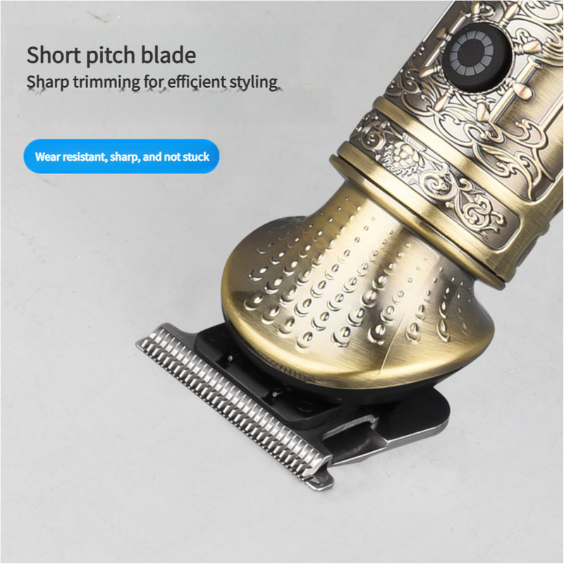 Vintage Electric Hair Trimmer & Multi-Grooming Kit with Precision Attachments