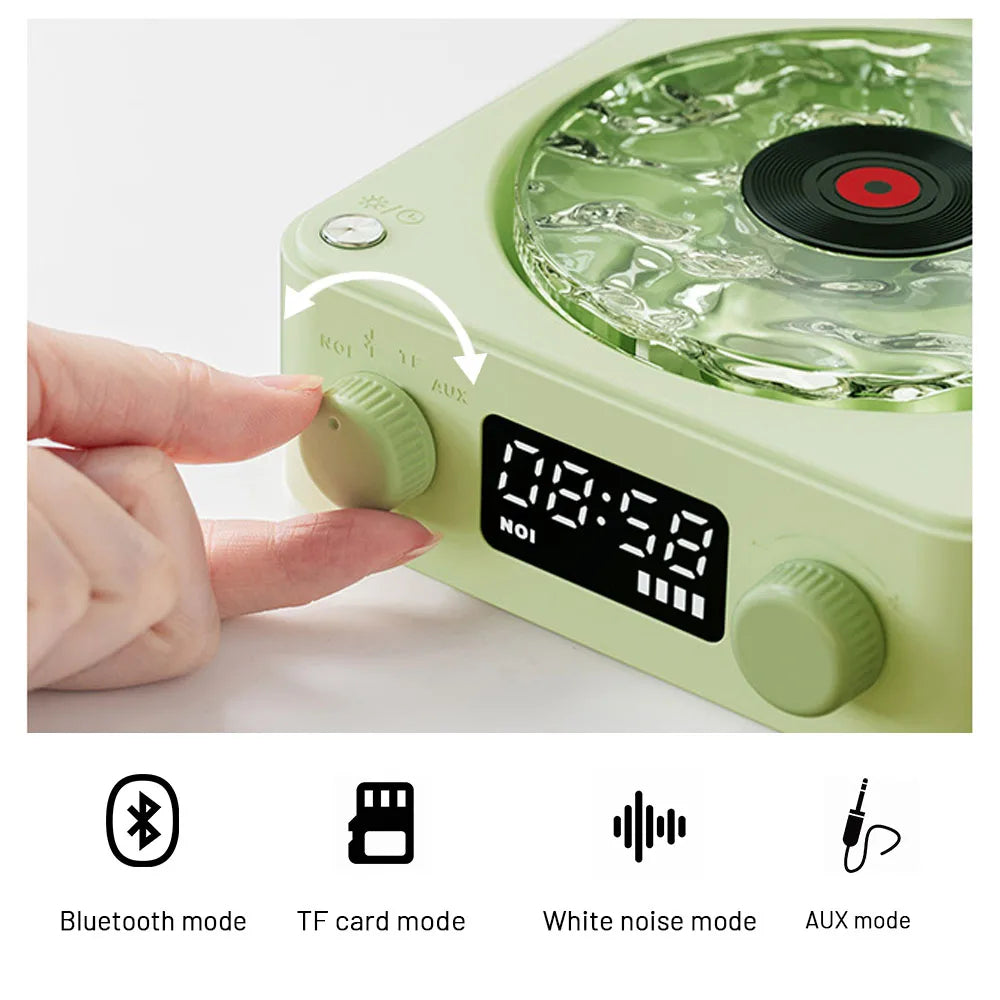 Record Player Bluetooth Sleep Sound Machine - Pink