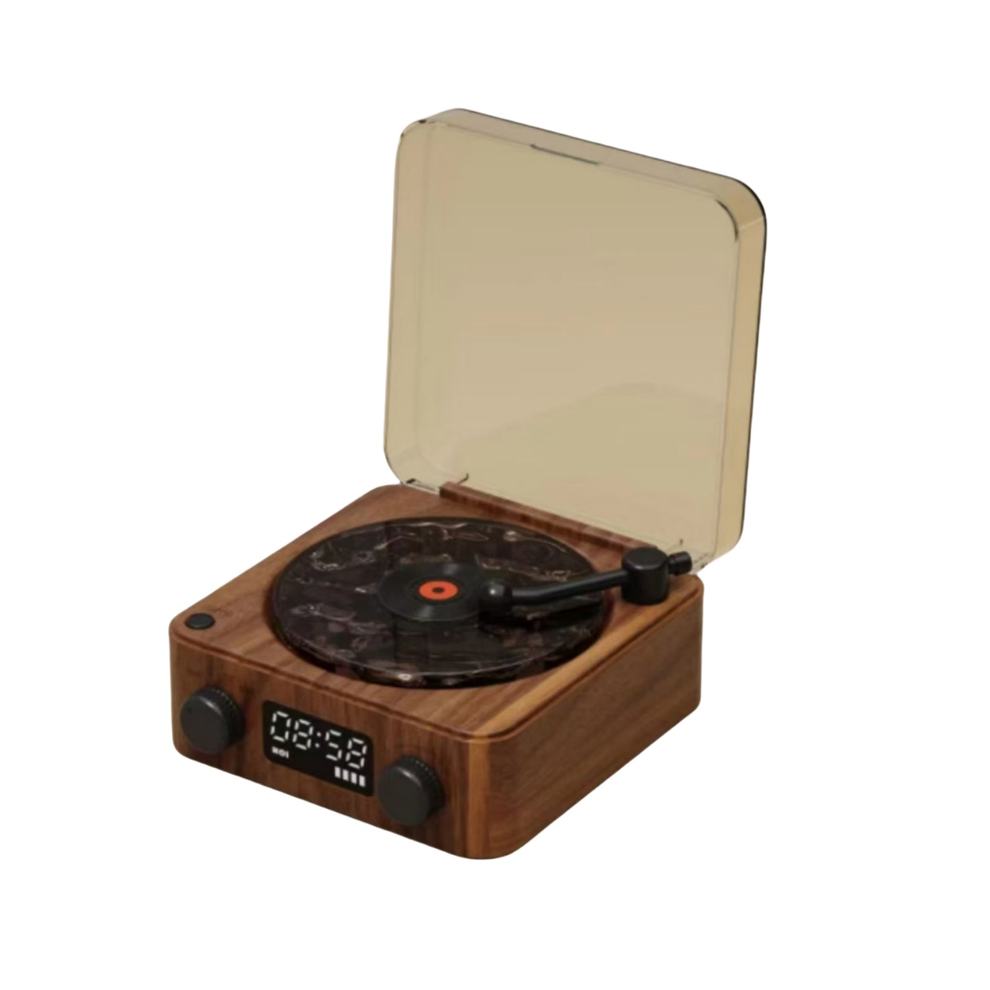 Record Player Bluetooth Sleep Sound Machine - Brown