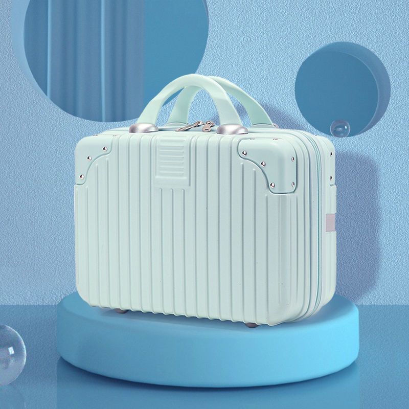 Retro Style Make Up Case - Mint Green