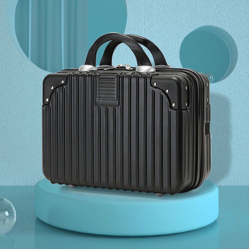 Retro Style Make Up Case - Black
