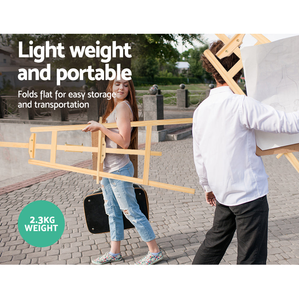 Artiss Painting Easel - Pine Wood 175cm