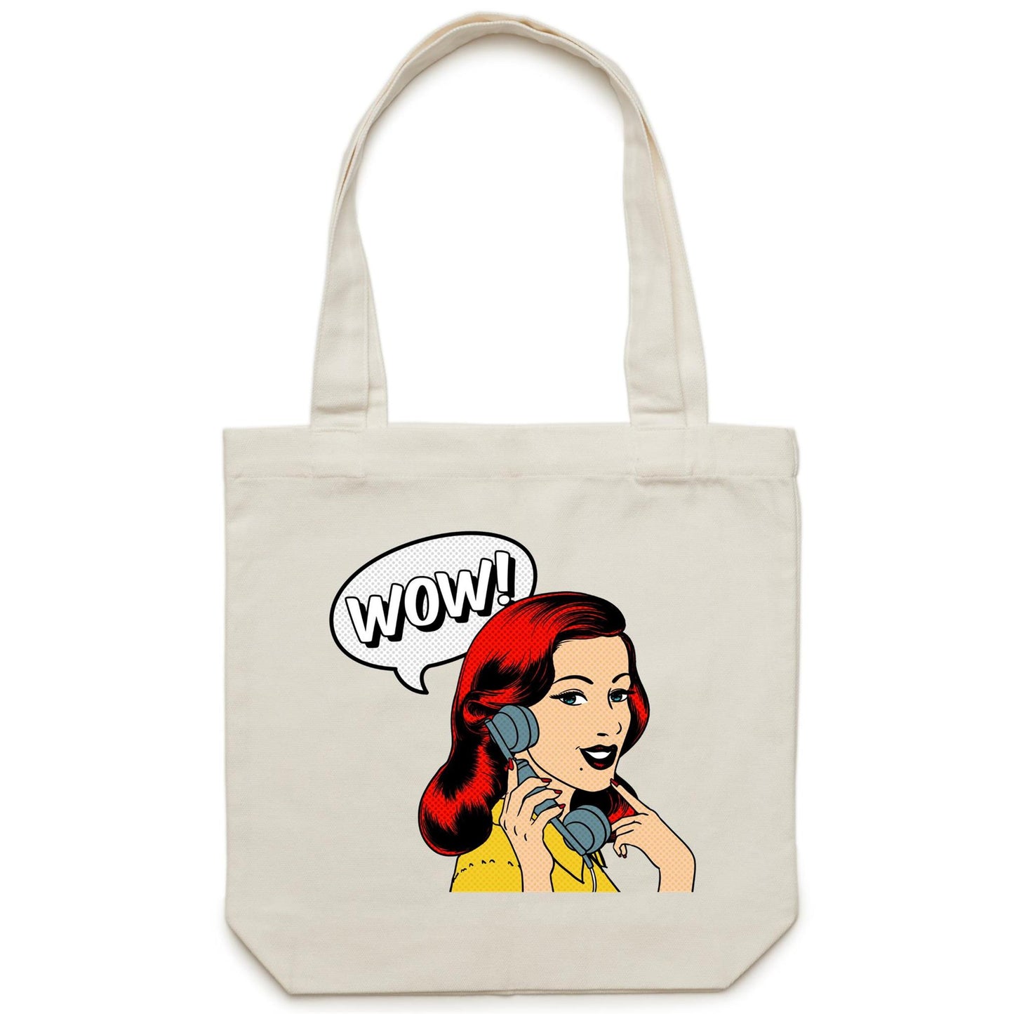 Wow! Canvas Tote Bag