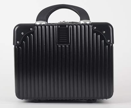 Retro Style Make Up Case - Black