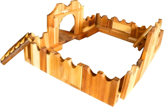 Wooden Castle Building Set