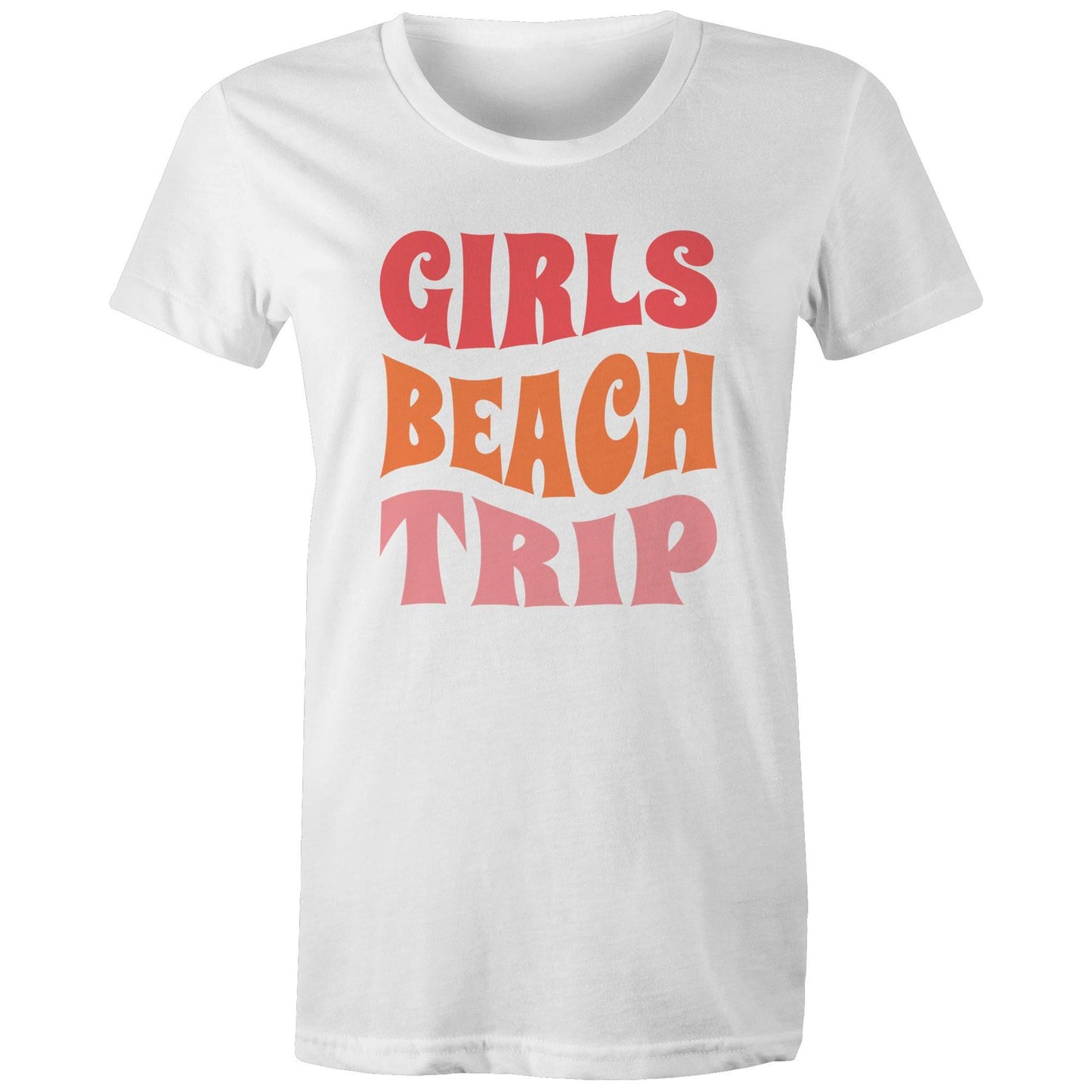 Girls Beach Trip - Women's Organic Tee