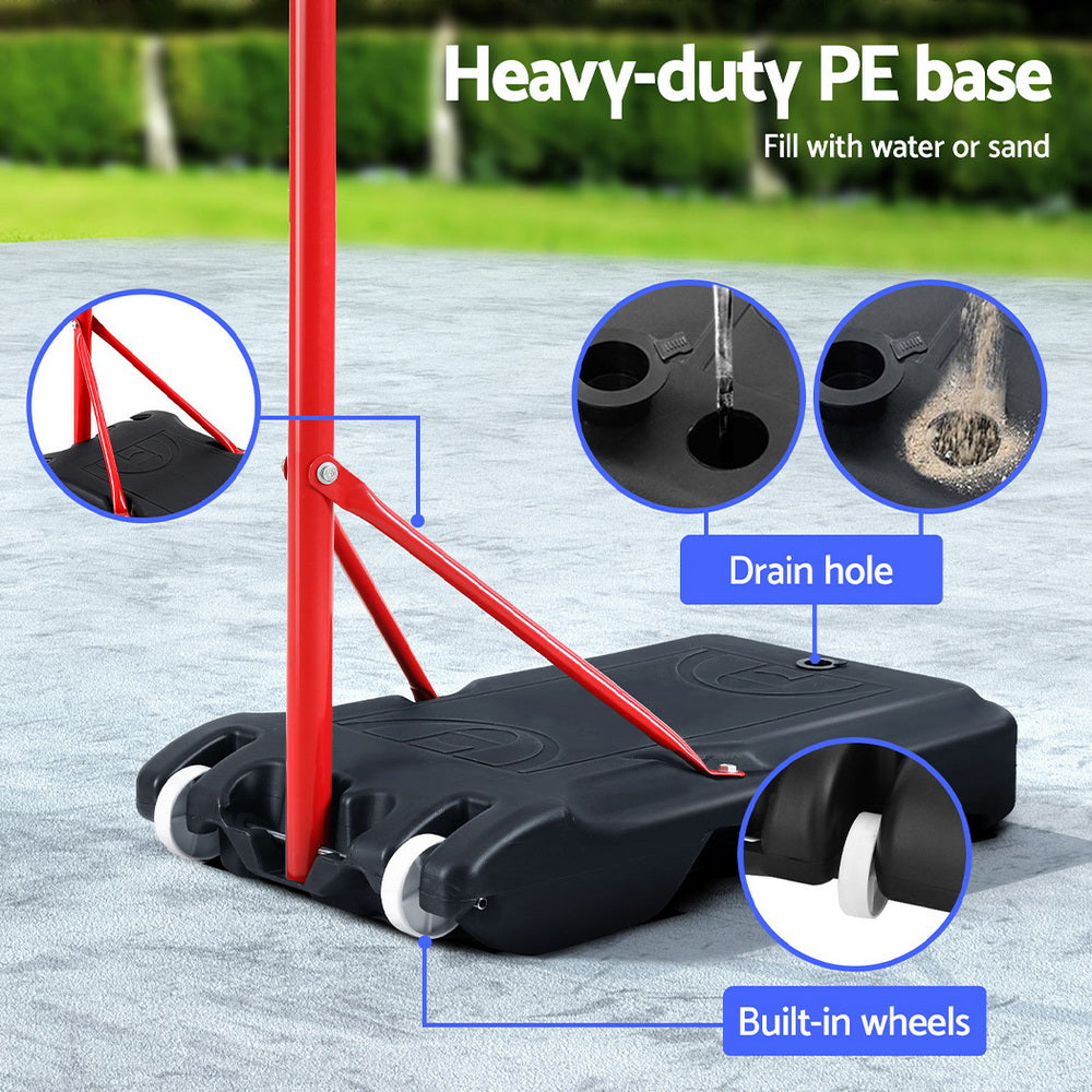 Everfit Basketball Netball Hoop Stand System