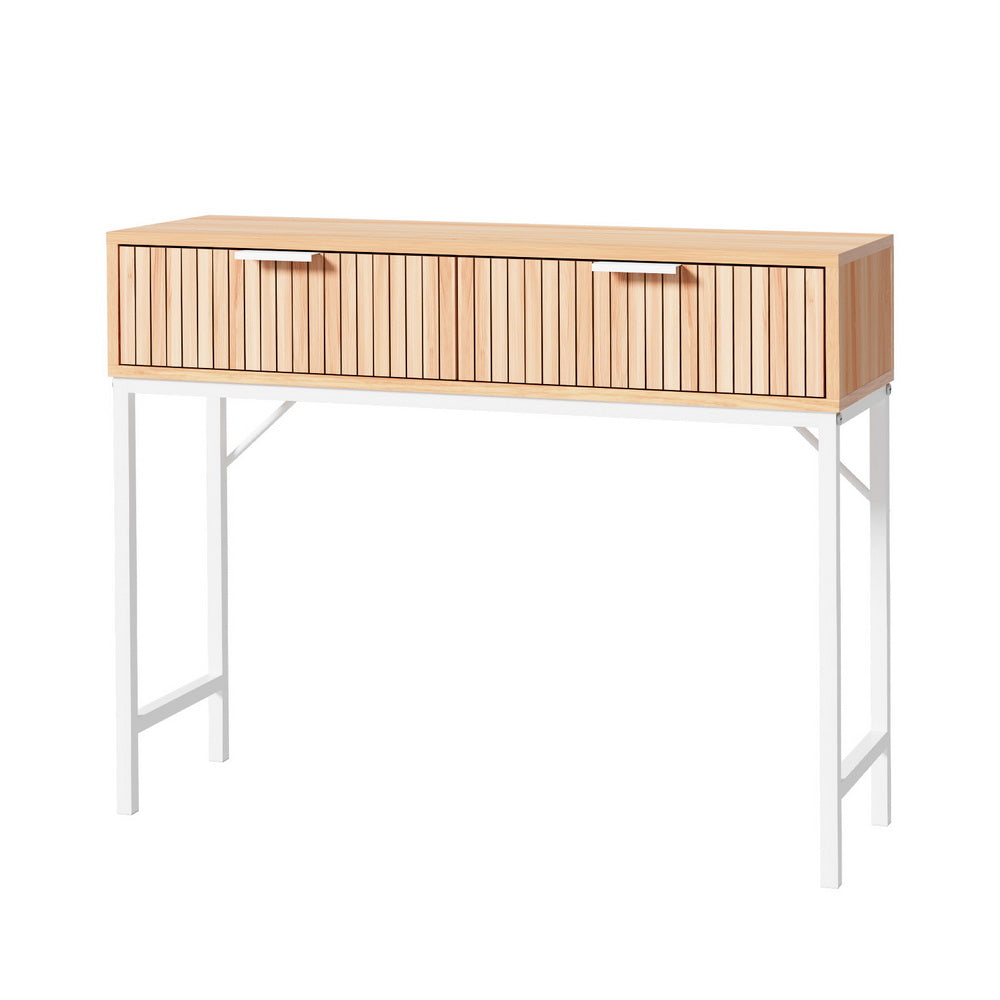 Artiss Console Table with 2 Drawers