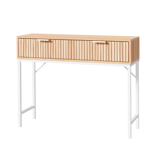 Artiss Console Table with 2 Drawers