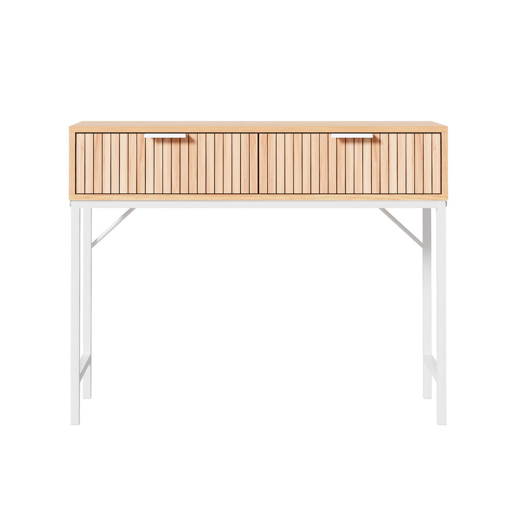 Artiss Console Table with 2 Drawers