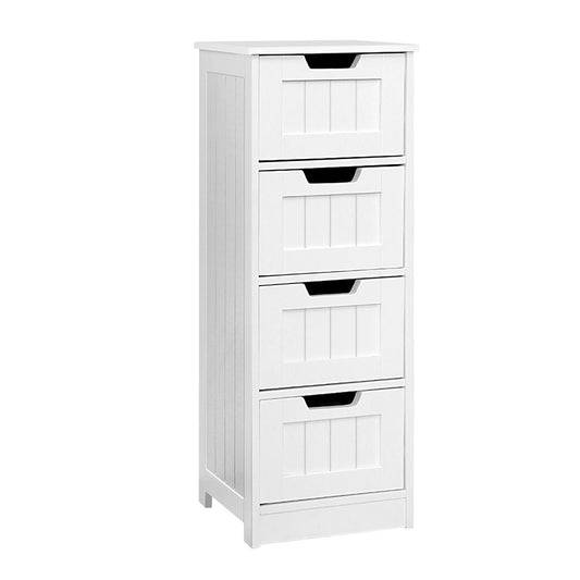 Artiss Chest of 4 Drawers - Lessa White