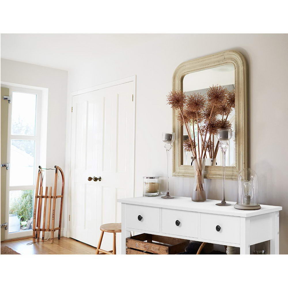Artiss Console Table with 3 Drawers - White