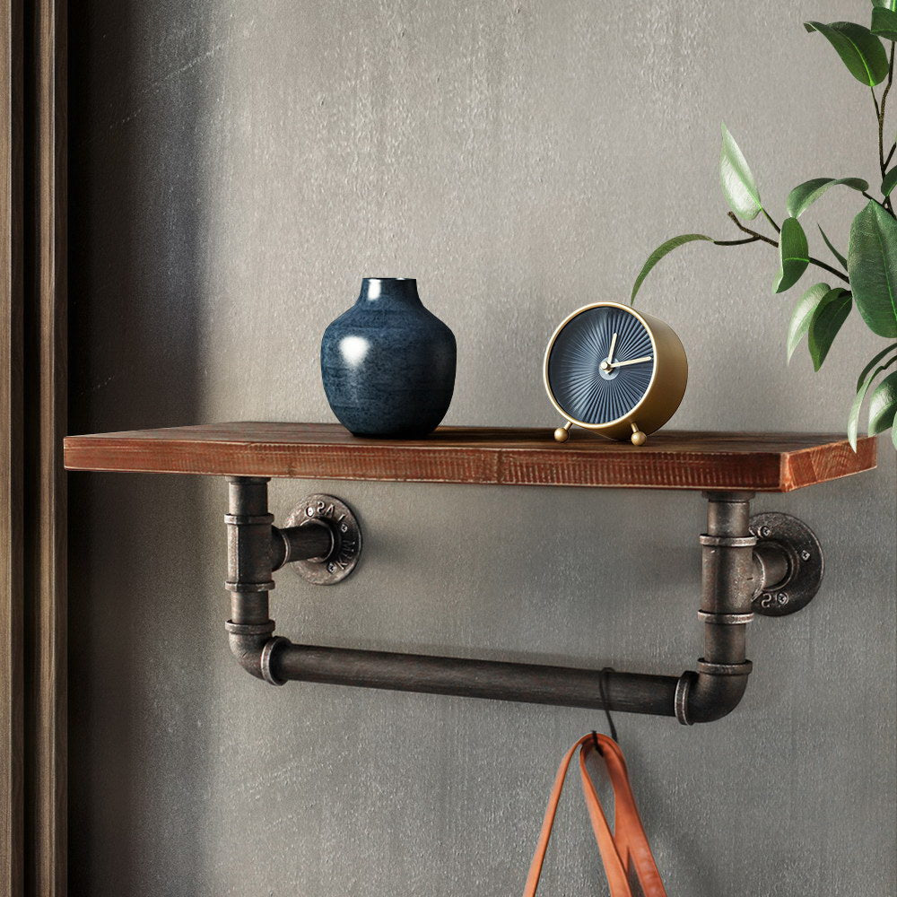 Artiss Ives Floating DIY Pipe Shelf