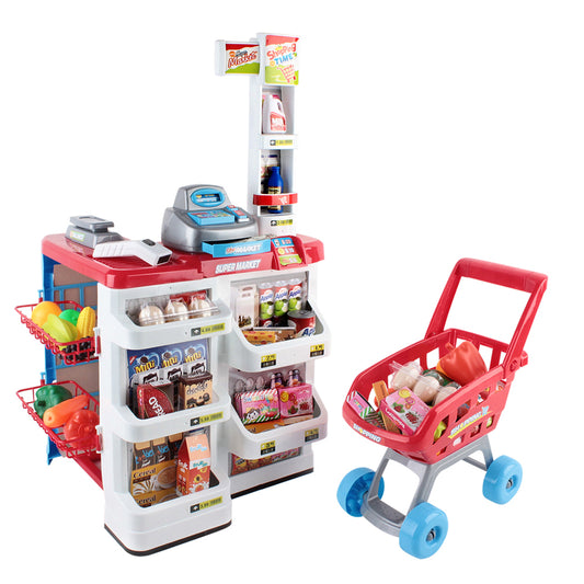 Keezi Kids 24 piece Play Supermarket