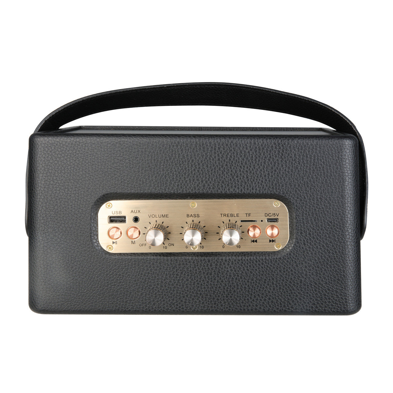 SoundTec Retro Bluetooth Boombox - Black