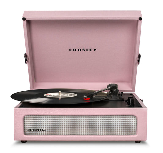 Crosley Voyager Portable Turntable with Bluetooth & Record Storage Crate