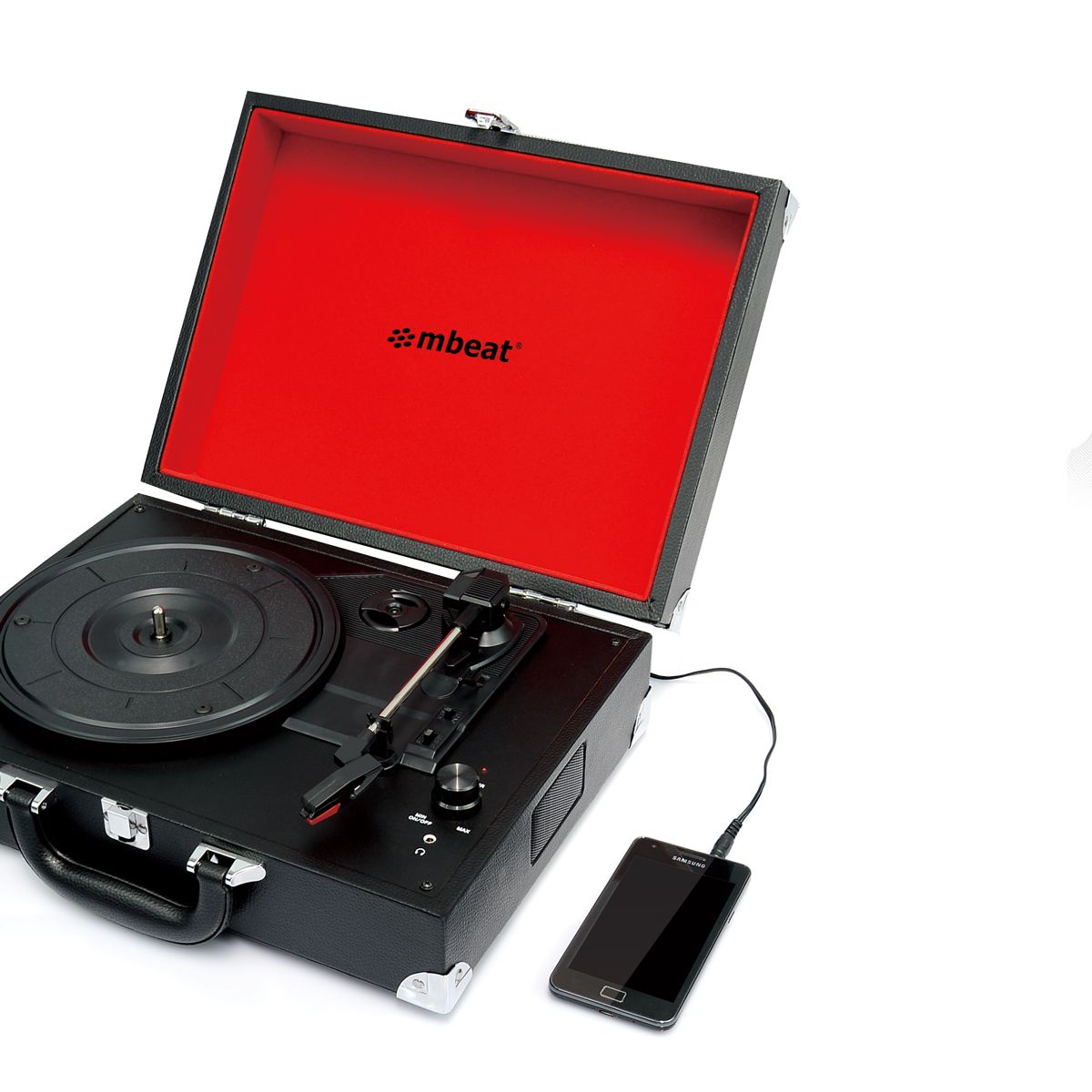 Turntable Briefcase mbeat Retro Briefcase Turntable with USB – TheRetroStore.com.au