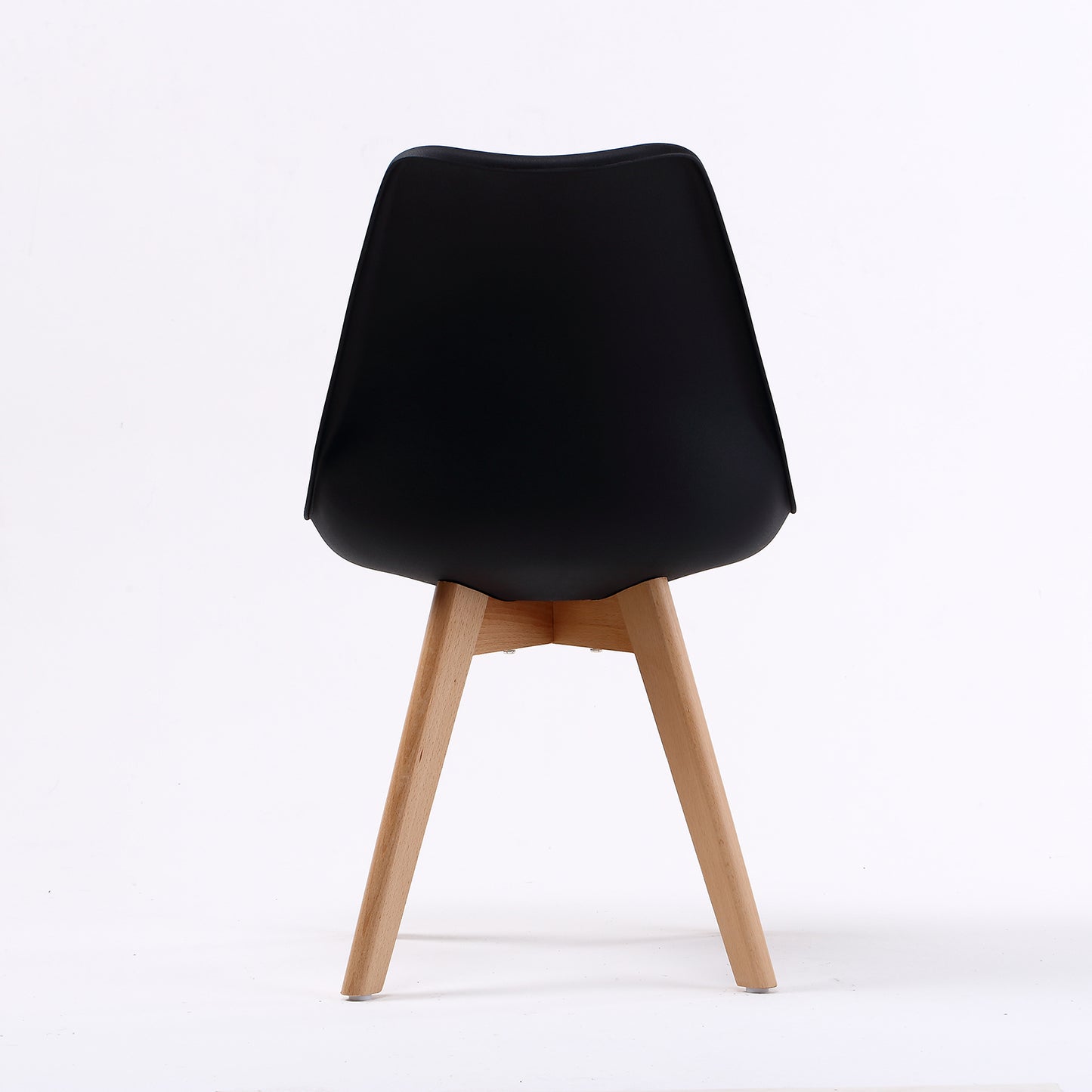 La Bella Padded Dining Cafe Chairs x 4  - Black